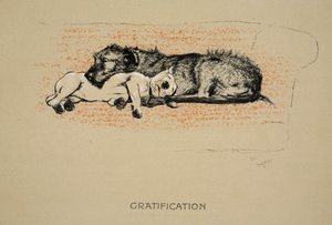 1930年の「スリーピングパートナーズ」の第1版、アルディン、セシルチャールズウィンザー（1870-1935）の卒業、エアとSpottiswoode Limited、チョークとチャコールが紙に掲載 作： Cecil Charles Windsor Aldin